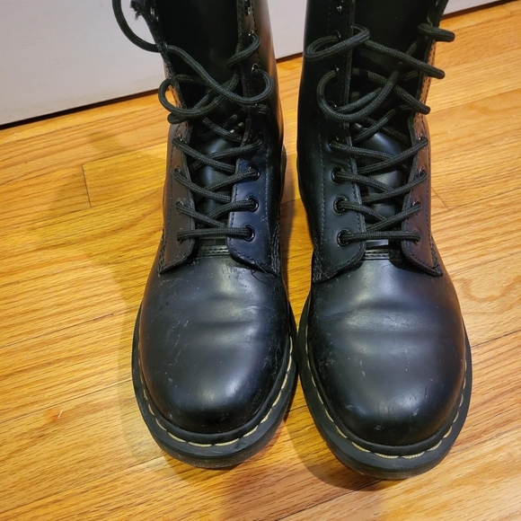 Dr. Martens Shoes - Dr. Martens Black Lace Up Boots